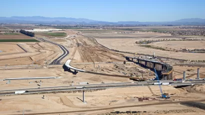 Freeway Interchange Construction